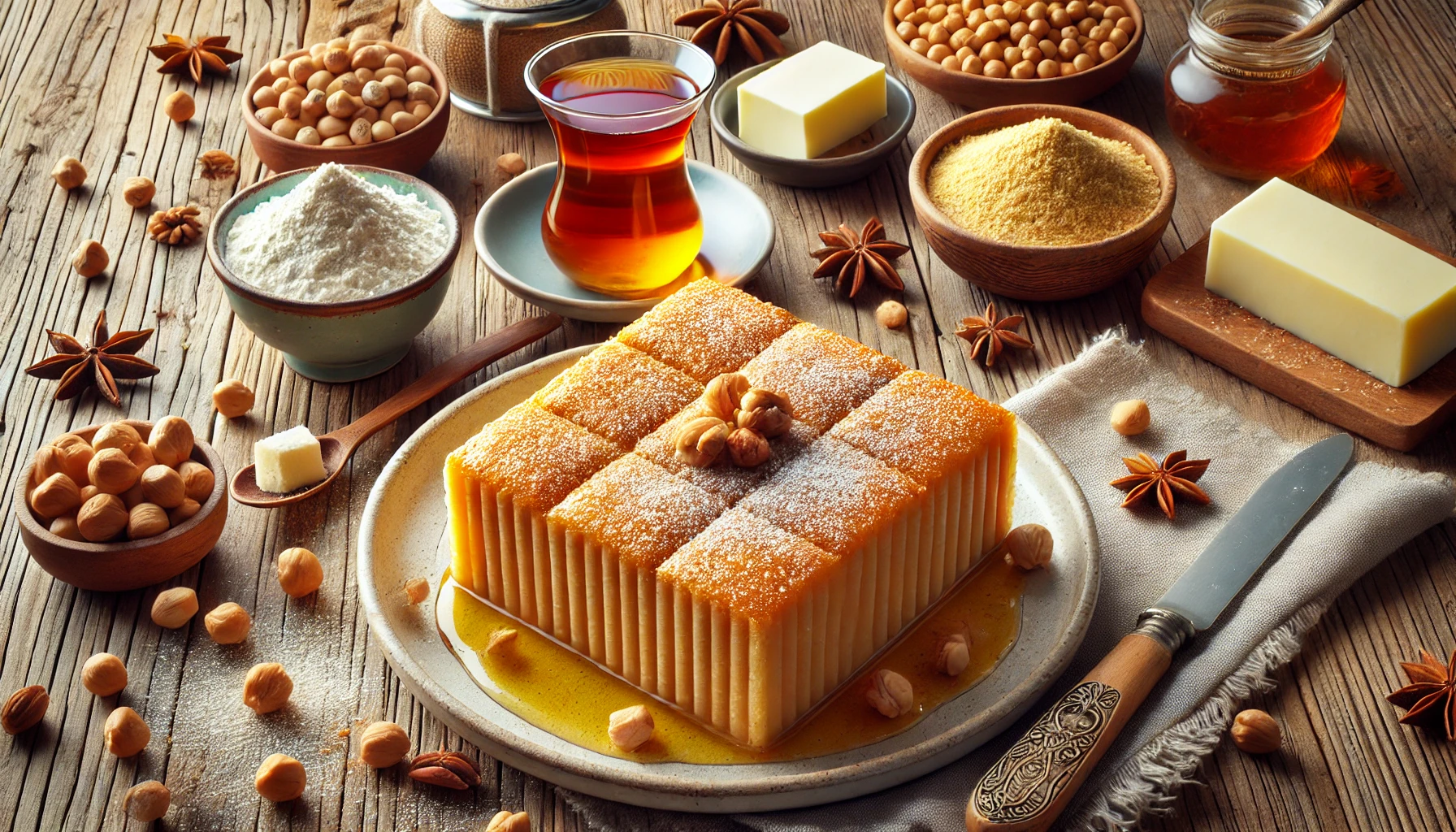 Leblebi Tozu Helvası