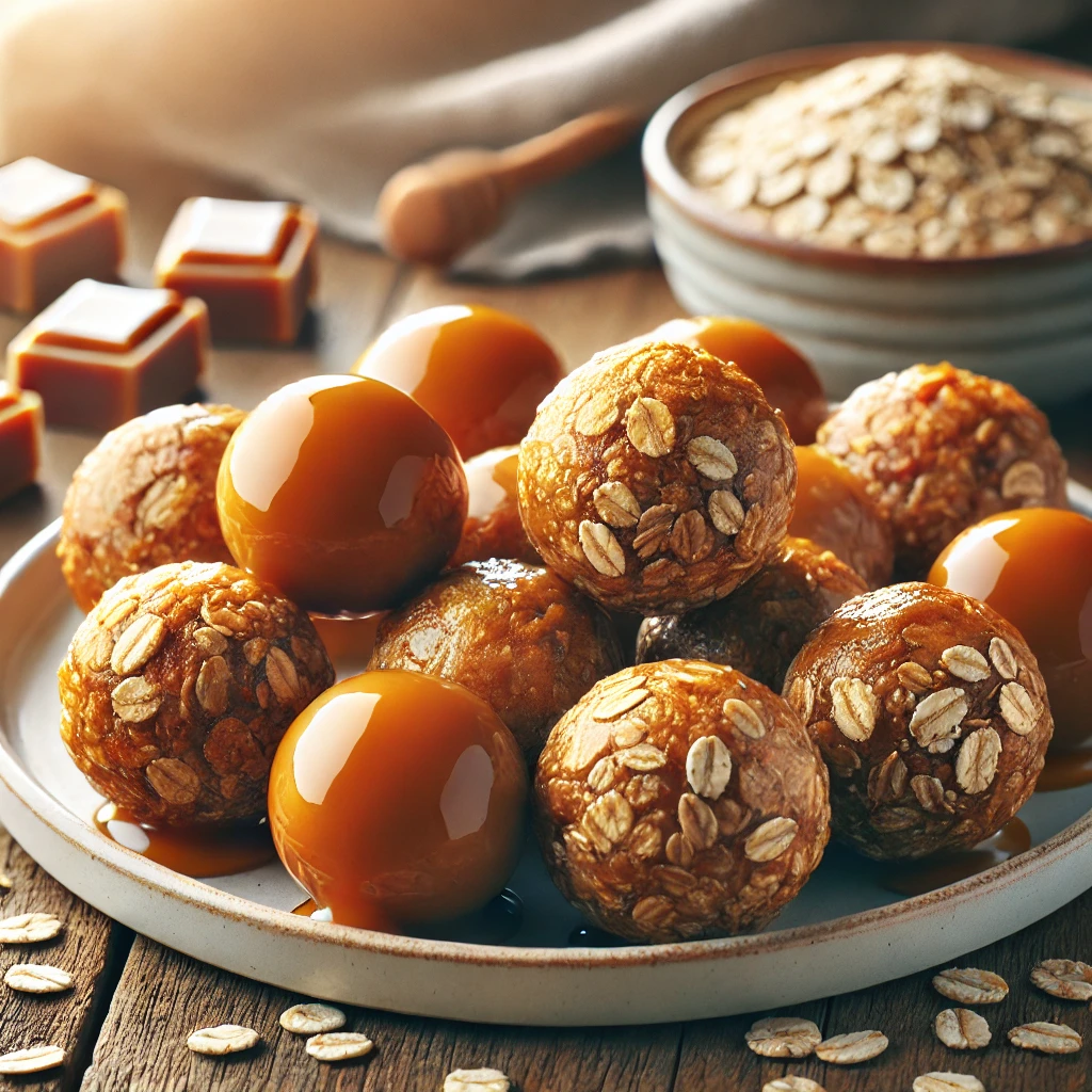 karamelli enerji topları