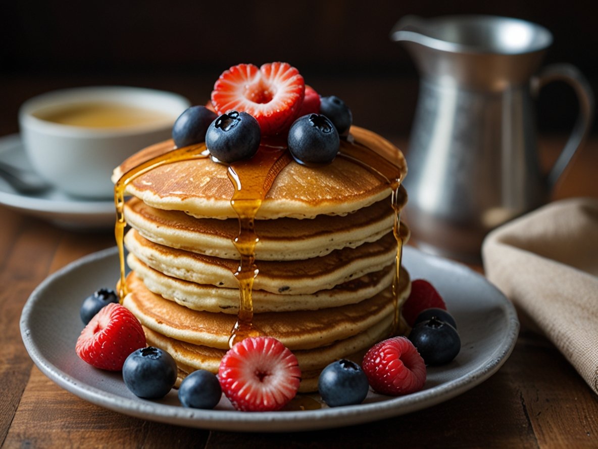 hindistan cevizi unlu pancake