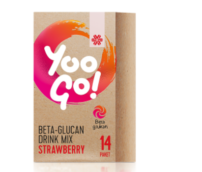 Siberian Wellness Yoo Go BETA-GLUCAN DRINK MIX (STRAWBERRY) e Fonksiyonel İçecek Yoo 